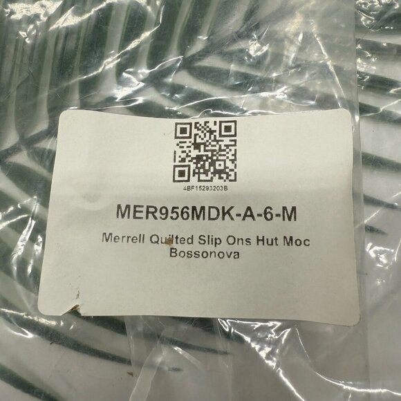 Merrell Women's Bossanova Quilted Slip Ons Hut Moc Moccasin Size 6 M - Picture 2 of 10